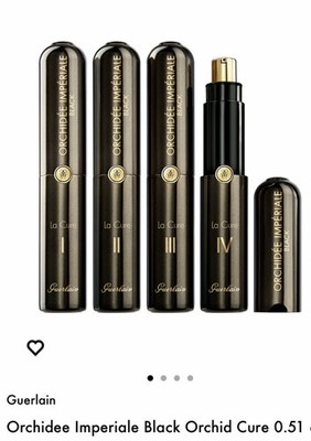 Guerlain Orchidee Imperiale Black La Cure The Treatment 4x0.5oz  Face Serum Set