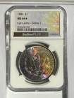 1886 MS64 Star Rainbow Toner Toned Bullion Plus Eye Candy Series 1