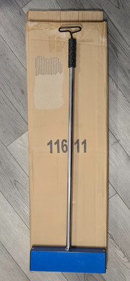 Magnet Sweeper Blue 11.25'' x 1.75'' x 3'' With T-Bar Handheld 35'' Silver Black