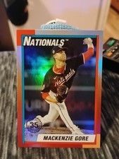 Mackenzie Gore, 75th Anniversary, Holifoil - 2025 Topps Update Series Baseball