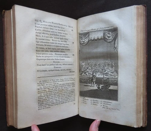 WORKS of HORACE ~1753~ FRANCIS 4v ODES SATIRES EPITSTLES ART POETRY Roman