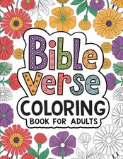 Bible Verse Coloring Book For Adult..., Press, Witty Cl