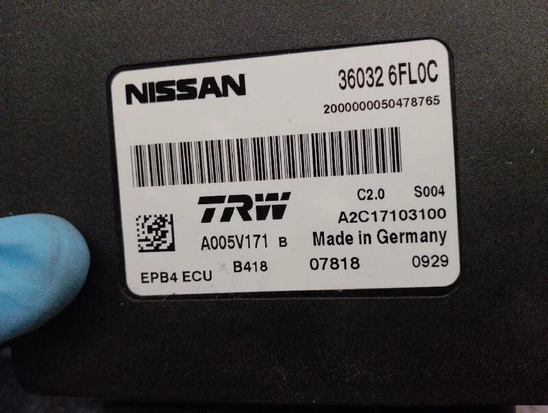 360326FL0C centralina motore per NISSAN QASHQAI II (J11 J11 ) 1.2 DIG-T 5231309 - Immagine 4 di 4