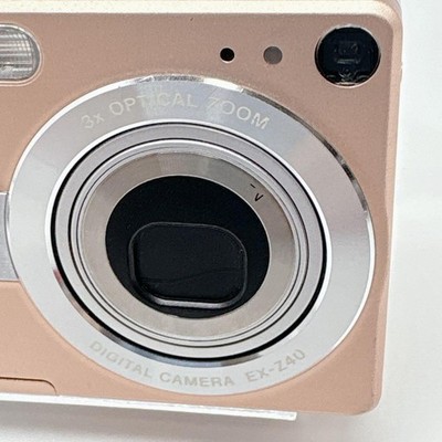CASIO EXILIM EX-Z40 Pink Digital Camera Compact Tested Excellent