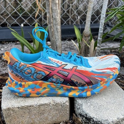 Asics Noosa Tri 13 Color Injection Pack Digital Aqua Marigold 1011B152 Size 12