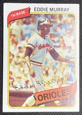 1980 Topps Eddie Murray #160 Orioles
