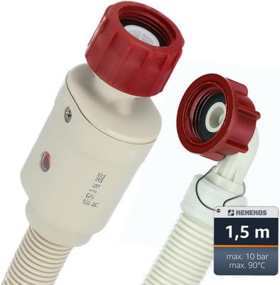 Kenekos - 1,5-3M Aquastop Schlauch 3/4 Zoll Anschluss (Standard) Für Waschmaschi