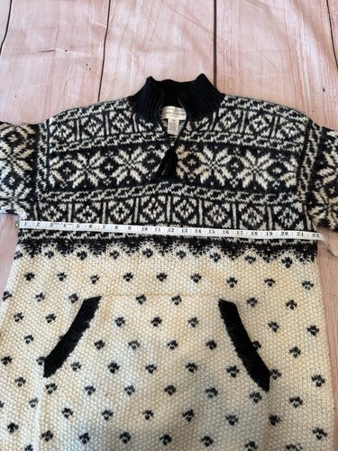 Vintage Mohair Jones New York Sport Gr. Medium Mohair Wolle Reißverschluss Pullover - Bild 5 von 8
