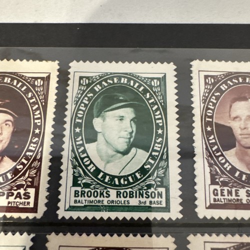 1961 TOPPS BASEBALL BRIEFMARKEN KOMPLETTER SATZ ALBUM 208/208 MANTEL WUNDERSCHÖN! ANSEHEN! - Bild 13 von 23