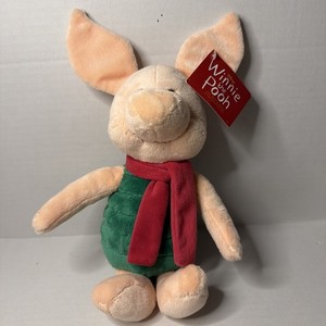 Piglet Plush Winnie The Pooh The New Musical Stage Adaptation Green Red Scarf