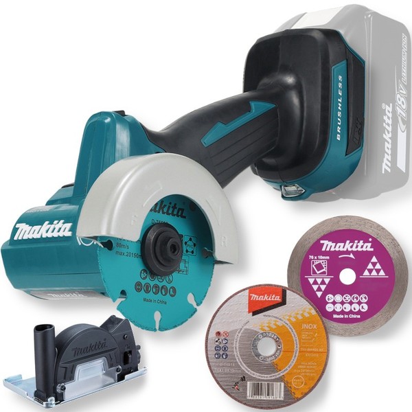 Makita Akku-Winkelschleifer 18V DMC300Z Trennschleifer + Diamantscheibe-image