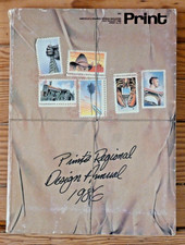 VINTAGE/COLLECTABLE 1986 PRINT Magazine Regional Design Annual