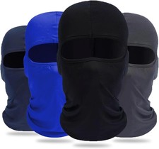 4 Pack Balaclava Ski Face Mask for Men Women,Cooling Neck Gaiter Full Head Mask