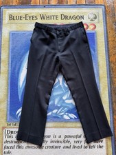 Ralph Lauren Purple Label 100 Wool Black Dress Pants Men  s 36x30 Made In Italy