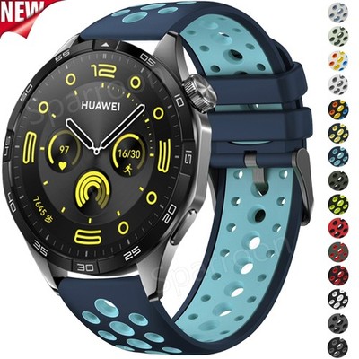 Sport Silikon Armband Für Huawei Watch GT 5 Pro GT 4 GT 3 GT 2 2e 46mm GT Runner