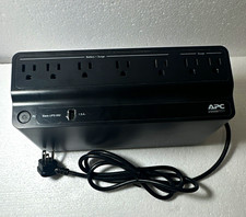 APC Back-UPS BN650M1 650VA 360W 7 Gniazdowe UPS USB Ładowanie Czarne Bez baterii!!