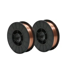 ER70S-6 .023" (0.6 mm) Mild Steel MIG Welding Wire - 10 Lbs (2 Rolls) New