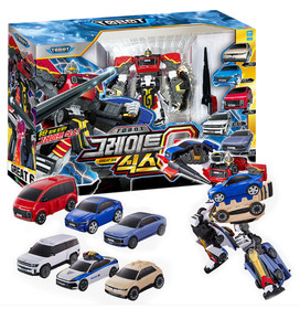 TOBOT GREAT SIX 6 Integration Transformer Robot X Y Z Sonic Ken C Hyundai Cars