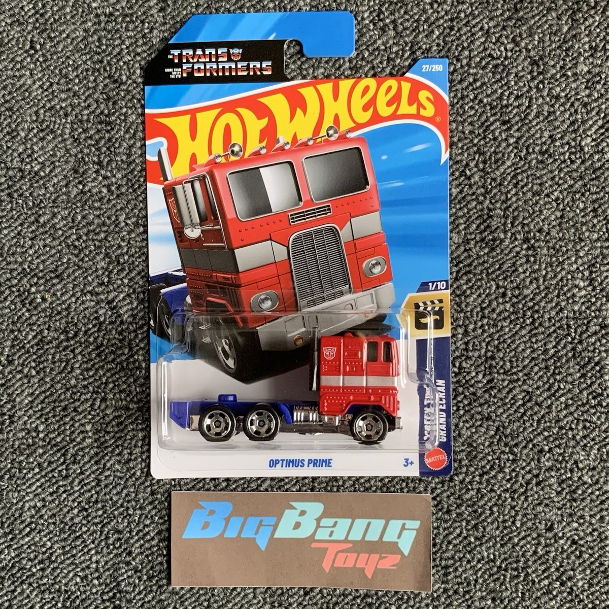Hot Wheels Transformers Optimus Prime #27 Mainline 2026 Case B (In
