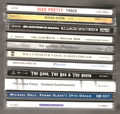 16 Rock Alternative CD Lot - Judy Bats, Michael Hall, Sister Seven, Dandelion