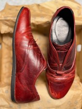 Zapato de Skateboard RARO De Colección Gravis Dylan Rieder Rojo Sangre de Buey Slipon Talla 10