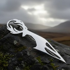 Modern Scottish Stag Kilt Pin - Handmade in Scotland