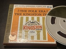 Reel to Reel tape The Kingston Trio Folk Era. Play-tested and Guaranteed 