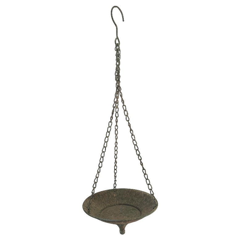 Suspension plantes fer patiné style rétro pour sublimer votre balcon ou salon