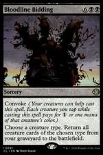 Bloodline Bidding 91 Rare Lorwyn Eclipsed Magic: The Gathering Near Mint