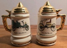 Vintage Henry Ford Museum Salt And Pepper Shakers  Beer Stein