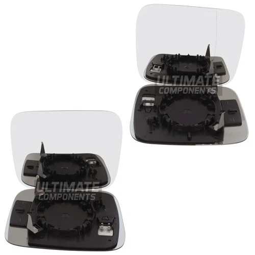 Wing Mirror Glass For Jeep Renegade 2018-> Heated Pair Drivers & Passengers Side