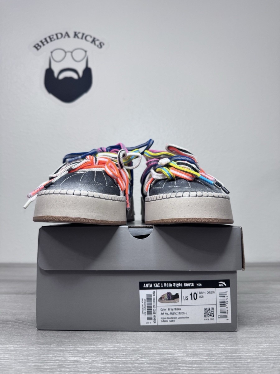 Size 10 - ANTA Kai 1 Style Hela Roots Tribe Shoes black Hélà  display picture 3