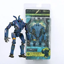 Pacific Rim Jaeger Gipsy Danger 7" Action Figure Romeo Blue Statue Model Gift