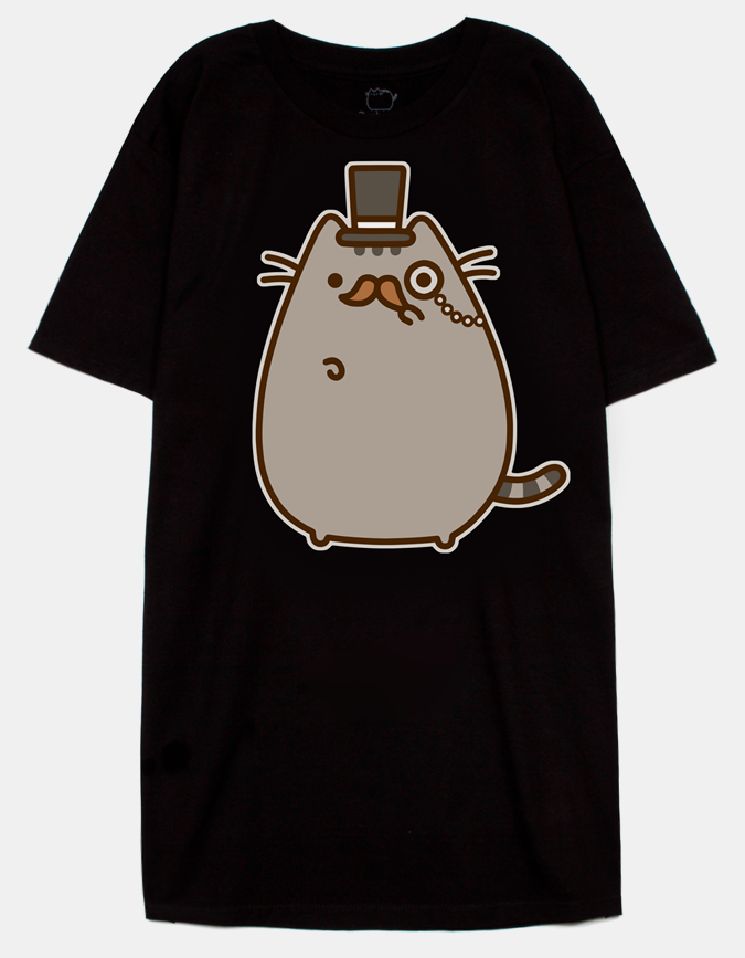 pusheen top hat