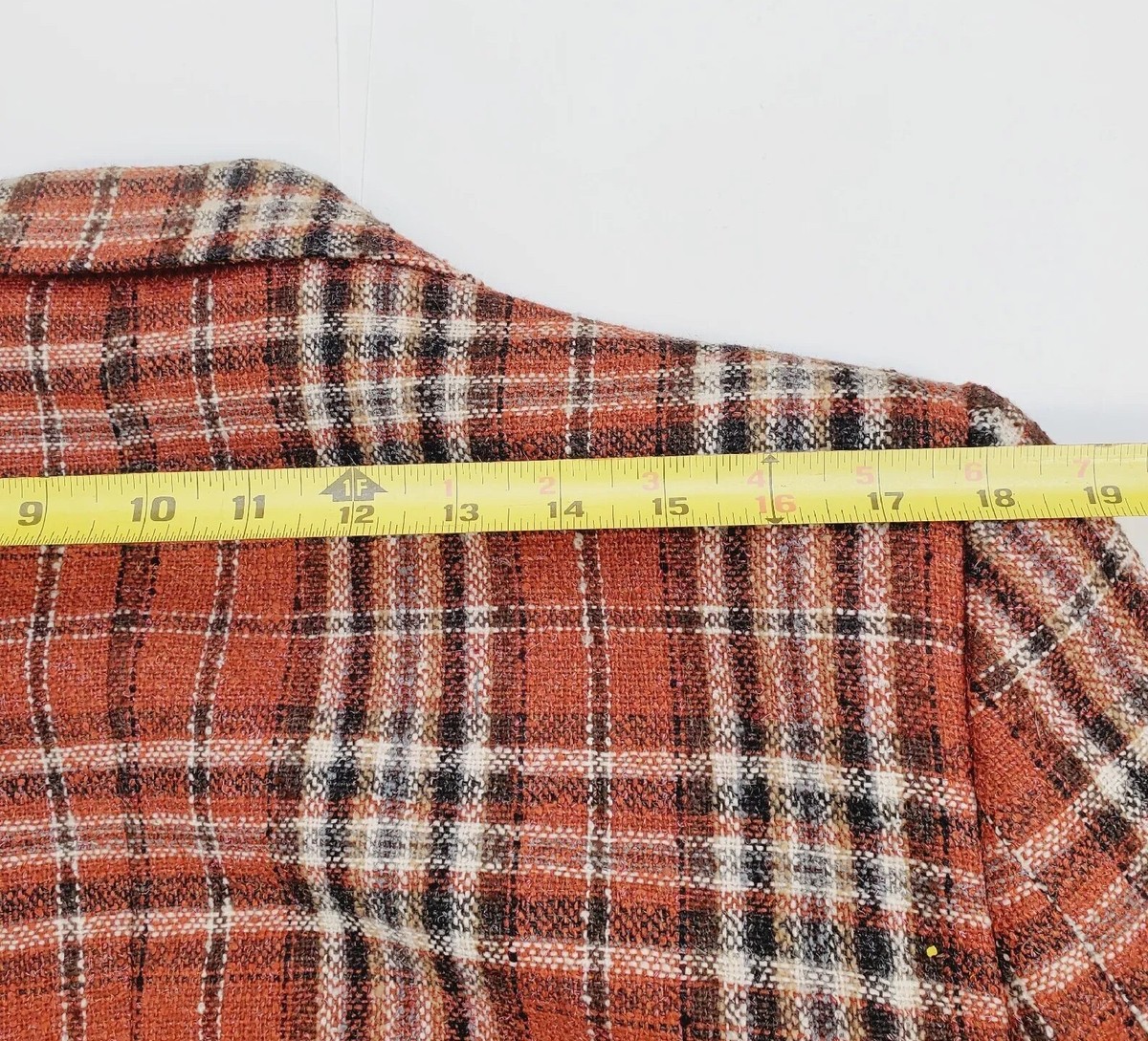 Smiths Calif Men Vtg MCM Retro 50/60s Plaid Nubby Wool Jacket