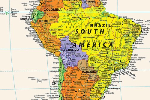 120×80cm Map of The World Educational Poster with Flags Home Office Decoration - Picture 5 of 10