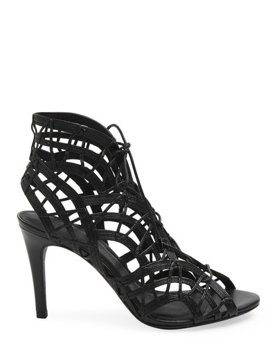 Joie Leah caged sandals Heels, Black SIZE 36 $375.00 - Picture 4 of 9
