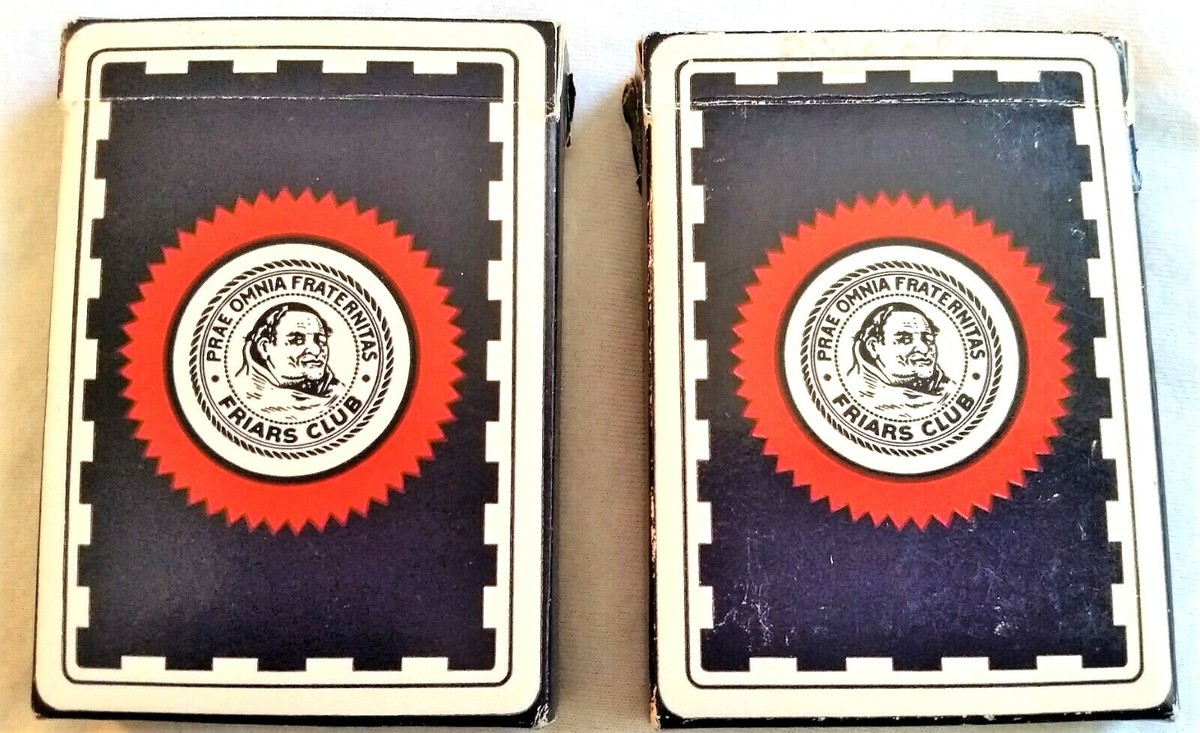 Friars Club playing cards（Old decks） 【公式通販】