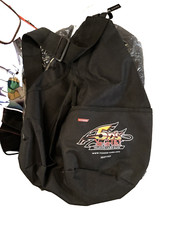 Yu-Gi-Oh Konami Borsa a Tracolla Zaino Nylon Nero 5DS EUC