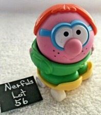 Nerfuls Vtg KATIE Yellow Skates Green Shorts Blue Goggles Parker Bros '85 Lot 56