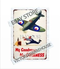 My Goodness My Irish stout Beer tin sign room auto garage decor