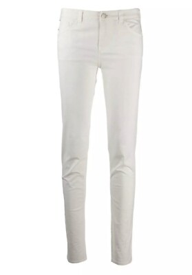 Armani Exchange 5J11 JAMBE ETROITE Women's Skinny Jeans White | eBay