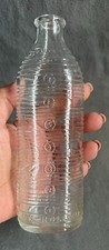 1940's 8oz Glass Baby Bottle OVALE NURSE made by Phenix Glass