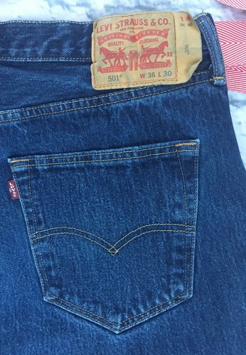 Levis 501 Button Fly W36 L30 80's V Single Stitch Pockets Jeans 3 Digit EUC  Vtg | eBay