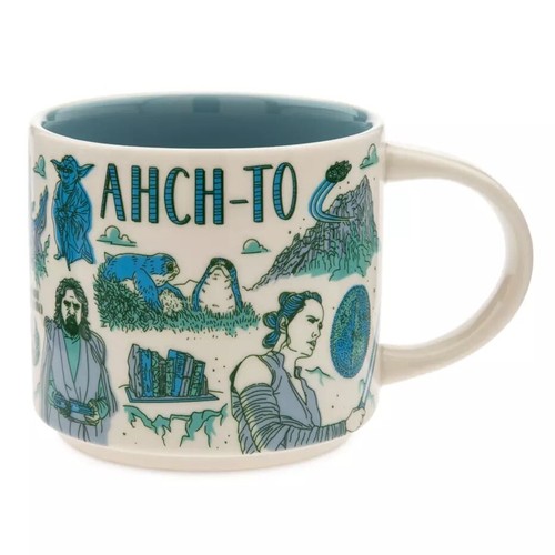 Disney Starbucks Star Wars - Taza Ahch-To, Serie Been There/Skywalker Rey Yoda - Imagen 5 de 5