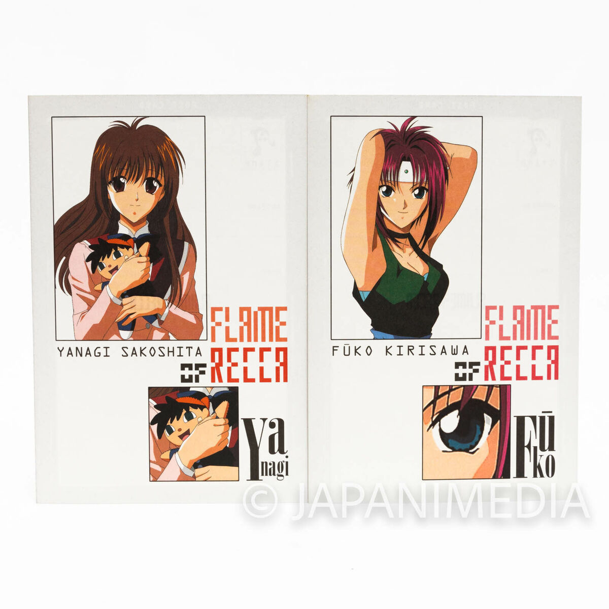 Flame of Recca Postcard 9pc set JAPAN ANIME - Japanimedia Store