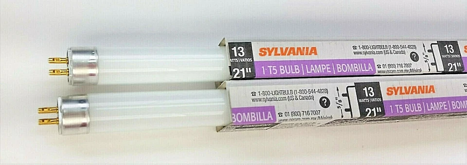 Sylvania Lot of 18 Cool White Fluorescent T5 Bulb 13W, 21" F13T5 NIB - Image 4 of 4