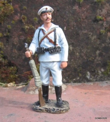 FIGURINE HACHETTE SOLDATS DE LA GUERRE 14-18 / FUSILIER MARIN ALLEMAND 1918 - Photo 1/4