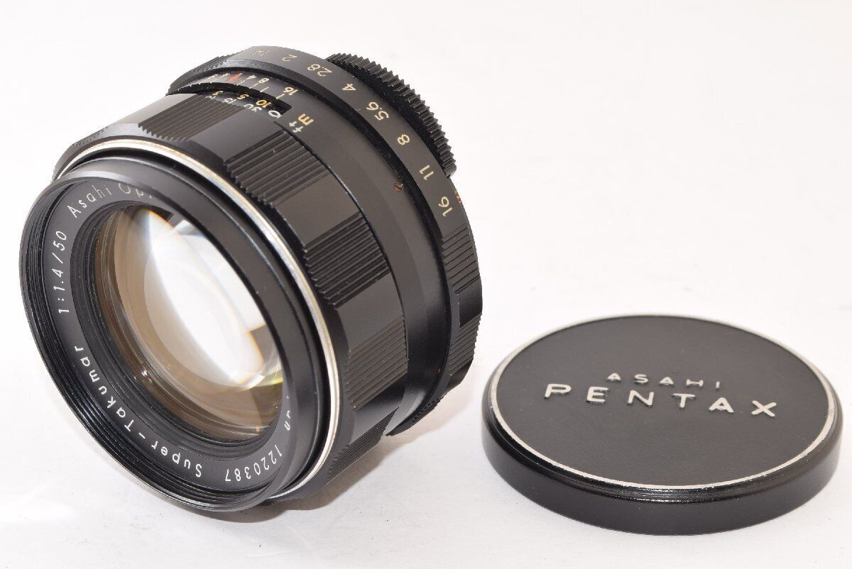 PENTAX SUPER TAKUMAR 50MM F1.4 M42 8-ELEMENT LENS STANDARD PENTAX SUPER TAKUMAR 50MM F1.4 M42 8-ELEMENT LENS STANDARD