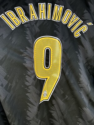 Custom Adidas ZLATAN IBRAHIMOVIC Juventus 2022-2023 Away Shirt